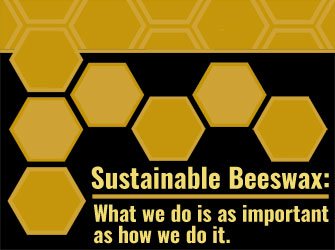 sustainable beeswax