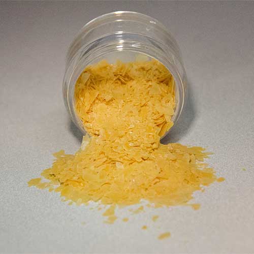 Carnauba Wax Flakes #3, Amber 