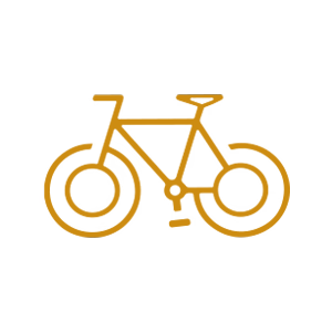 Icon of a bicycle
