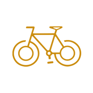 Icon of a bicycle