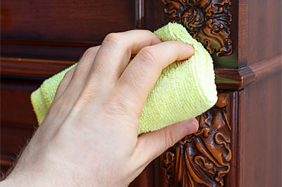 Furniture waxes still compose some of the best products to protect wood’s finish.